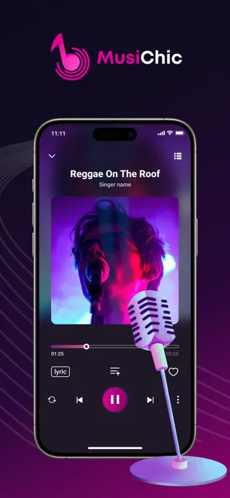 MusiChic-Offline Music Player: Screenshot 3 von 4