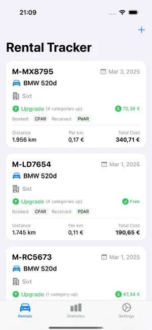 Rental Tracker screenshot 1