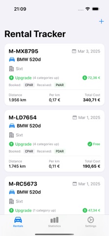 Rental Tracker Screenshot 1 of 5