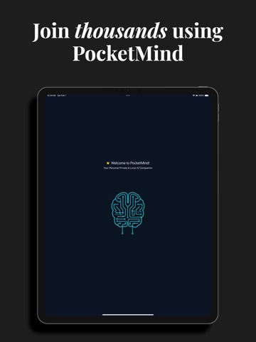 PocketMind, Private & Local AI Screenshot 1