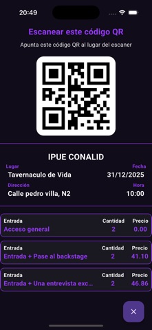 Conexión+ screenshot