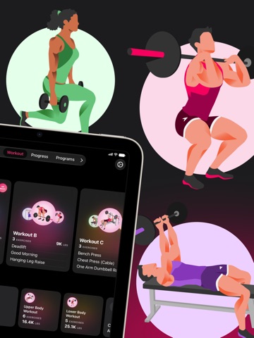 Liftin' - Gym Workout Tracker Screenshot 2