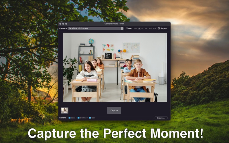 Screenshot #2 pour Camera Photo Timer