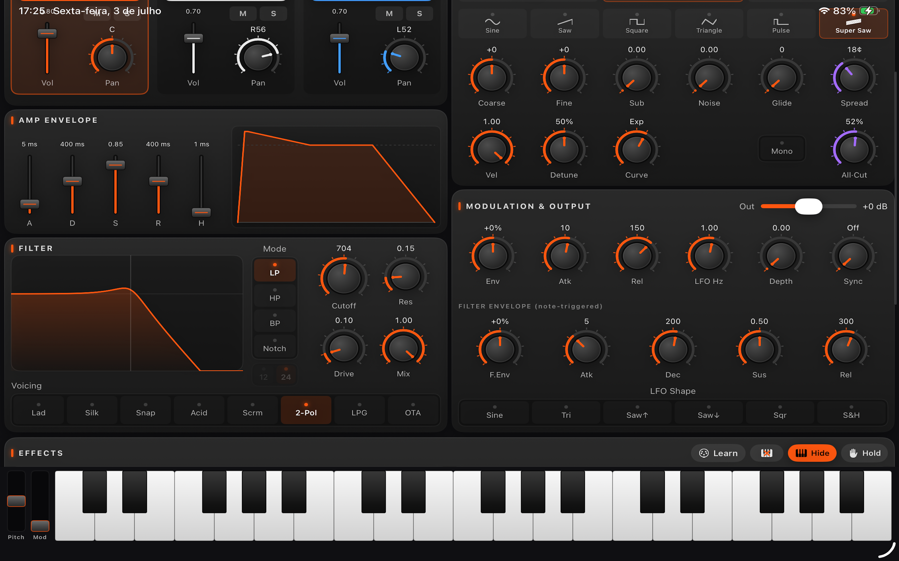 Tonic Synth screenshot 12