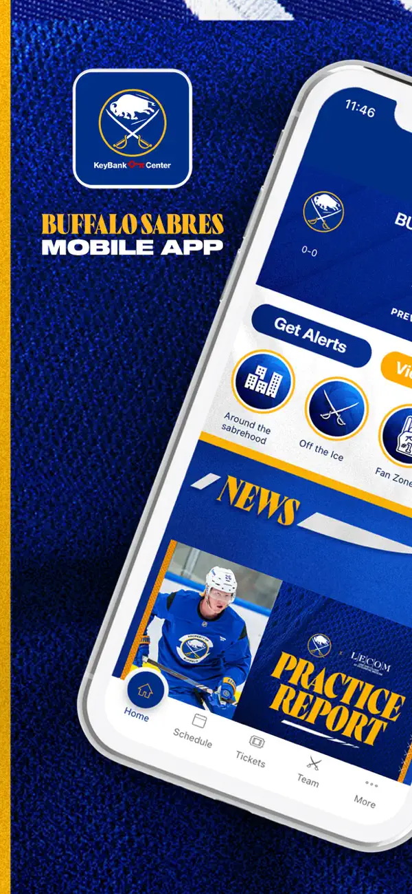 #1. Buffalo Sabres (iOS) Által: Buffalo Sabres