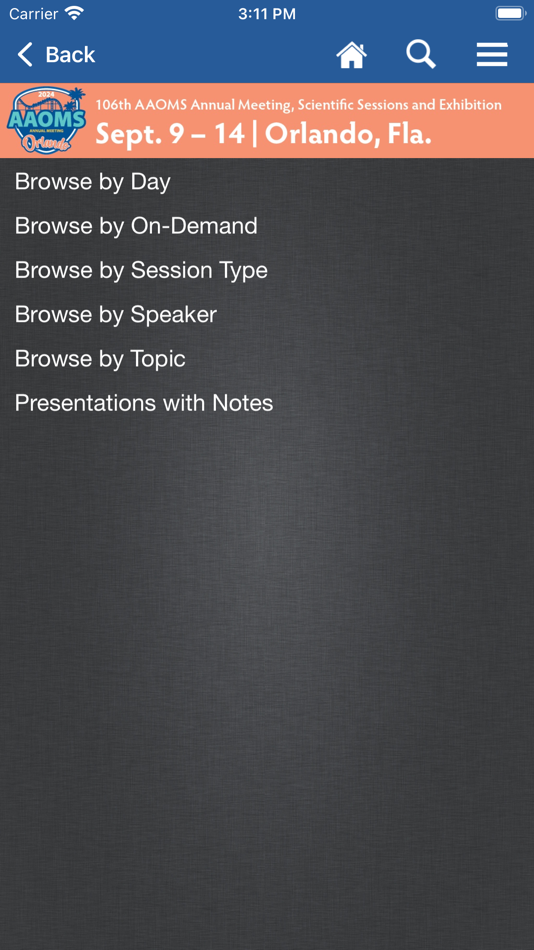 #4. AAOMS Events (iOS) 由: American Association of Oral and Maxillofacial Surgeons (AAOMS)