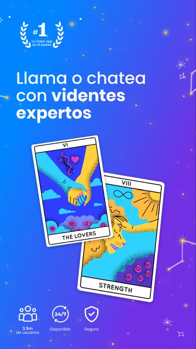 Psíquicos - Tarot y Videntes Screenshot 1 - AppWisp.com Psíquicos - Tarot y Videntes Screenshot 1 - AppWisp.com