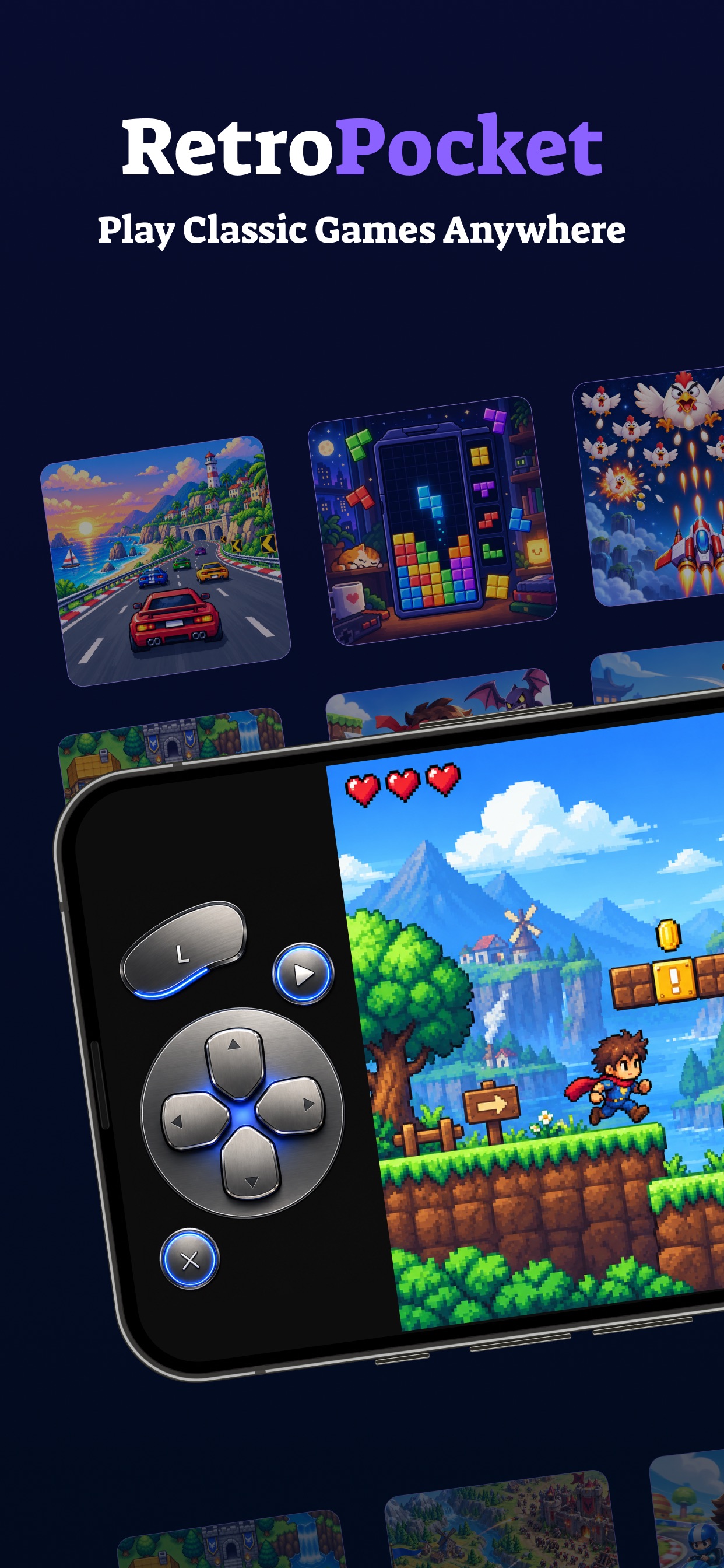 Screenshot 1 of RetroPocket – GBA Emulator
