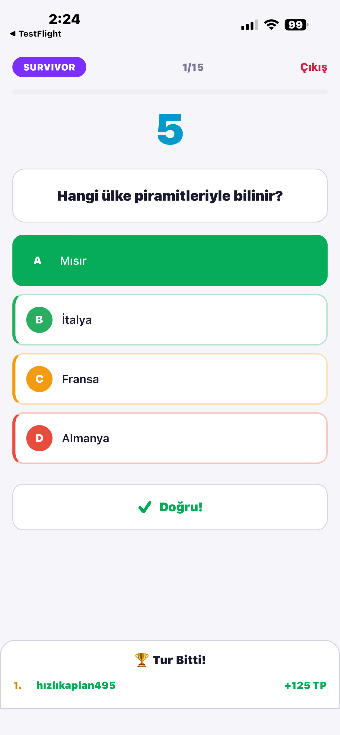 gigiki! World IQ Competition screenshot 3