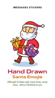 hand drawn santa emojis iphone images 1