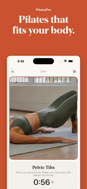 PilatesPro: Pilates at Home screenshot 1