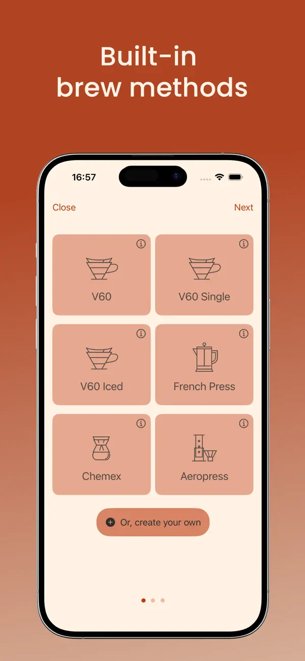 Screenshot #3 pour CoffeeTimer – Brew Timer