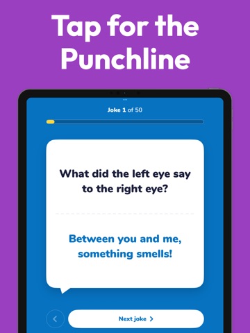Funny Jokes And Riddles iPad screenshot