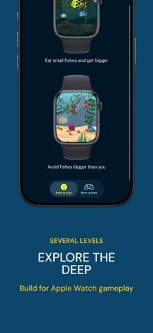 Mighty Fish Arcade Watch Game Screenshot 2 of 3