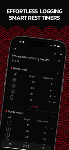 FIREFUL: Workout Log & Tracker Screenshot 8 of 10