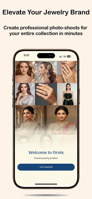 Ornix – AI jewellery Generator screenshot 1 of 5