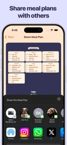 Weekly Meal Planner - Mealy screenshot