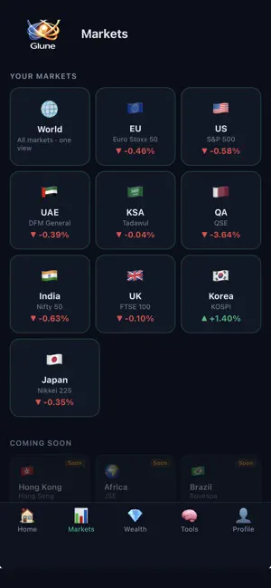 GLUNE: AI Market Intelligence screenshot 2