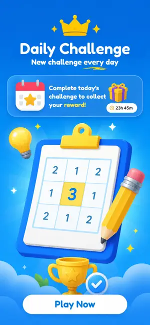 Number Sum Puzzle - Math Game screenshot 1