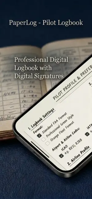 PaperLog - Pilot Logbook screenshot 3
