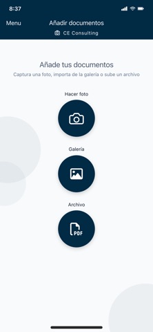 CE Consulting screenshot