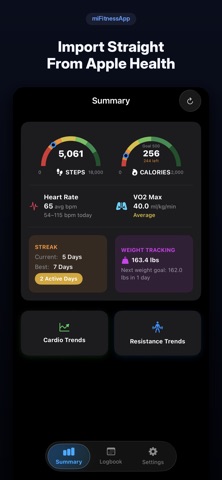 miFitnessApp Screenshot 2 of 6