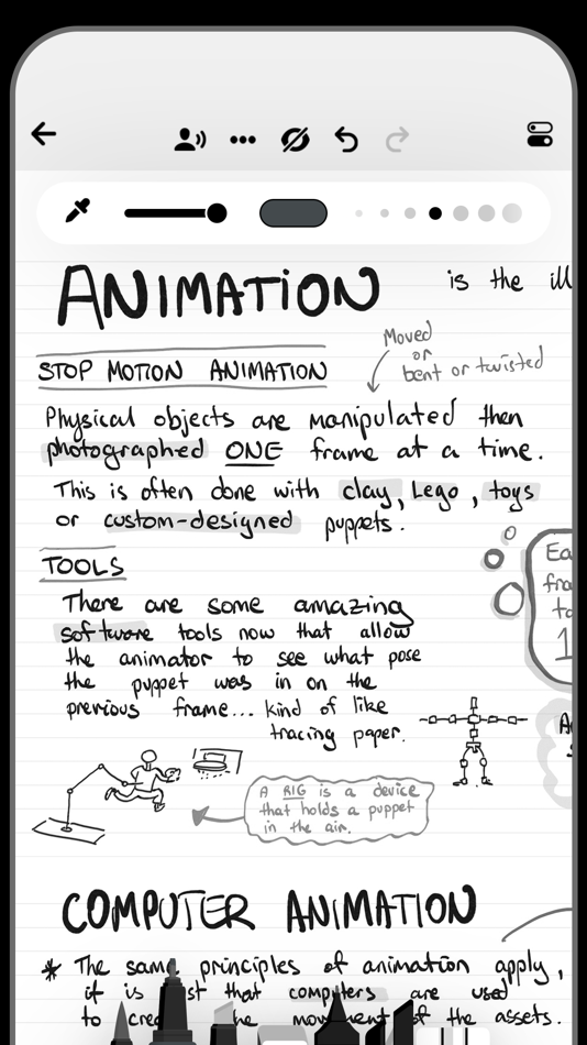 #1. Flow: Note Taking, Drawing Pad (iOS) 由: Bonobo