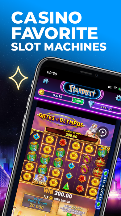 Stardust Social Casino Screenshot