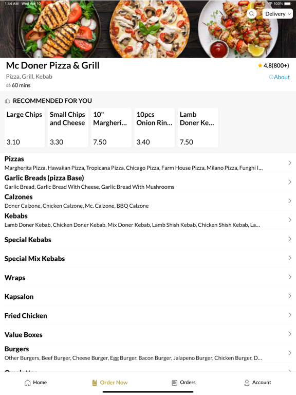 Screenshot #6 pour Mc Doner Pizza & Grill