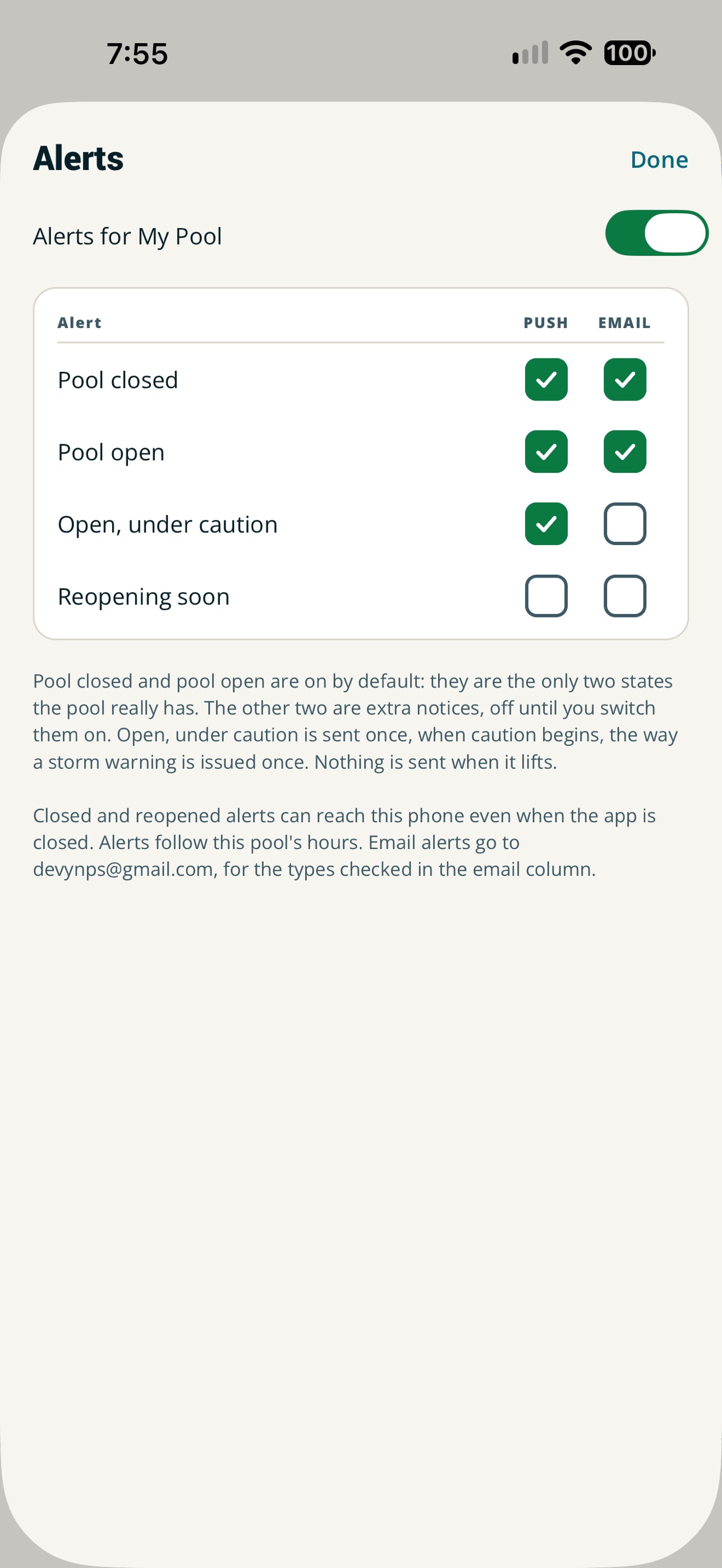 Screenshot 5 of ClearToSwim