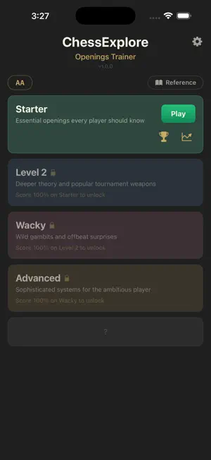 ChessExplore Openings Trainer screenshot 2