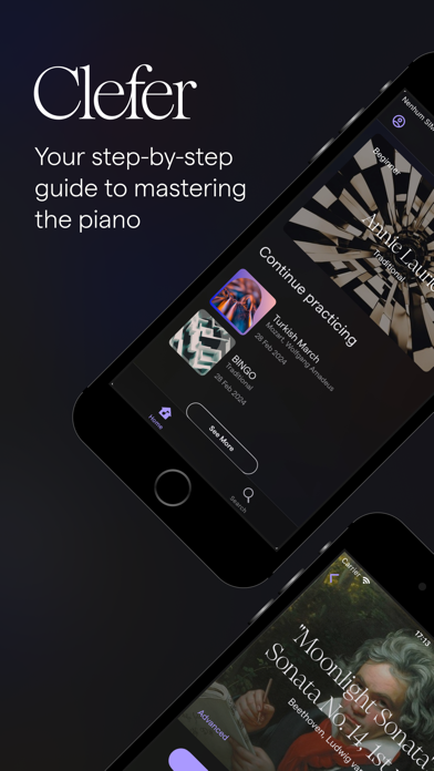 Screenshot #1 pour Clefer: Guided Piano Practice