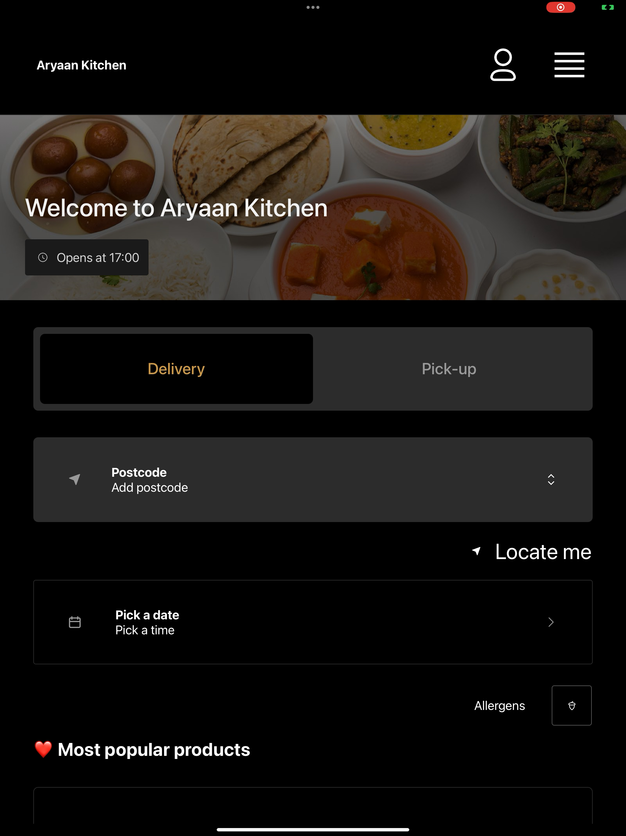 Aryaan Kitchen screenshot 14