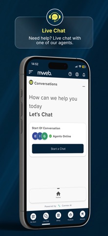 Mweb iPhone screenshot 5
