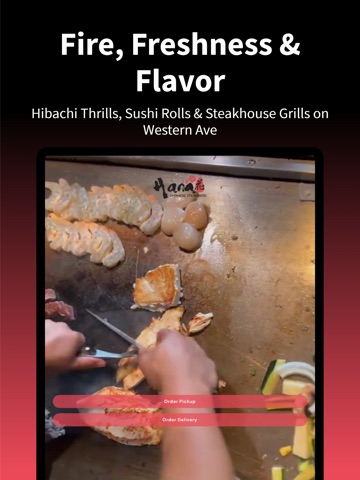 Hana Japanese Steak House iPad screenshot