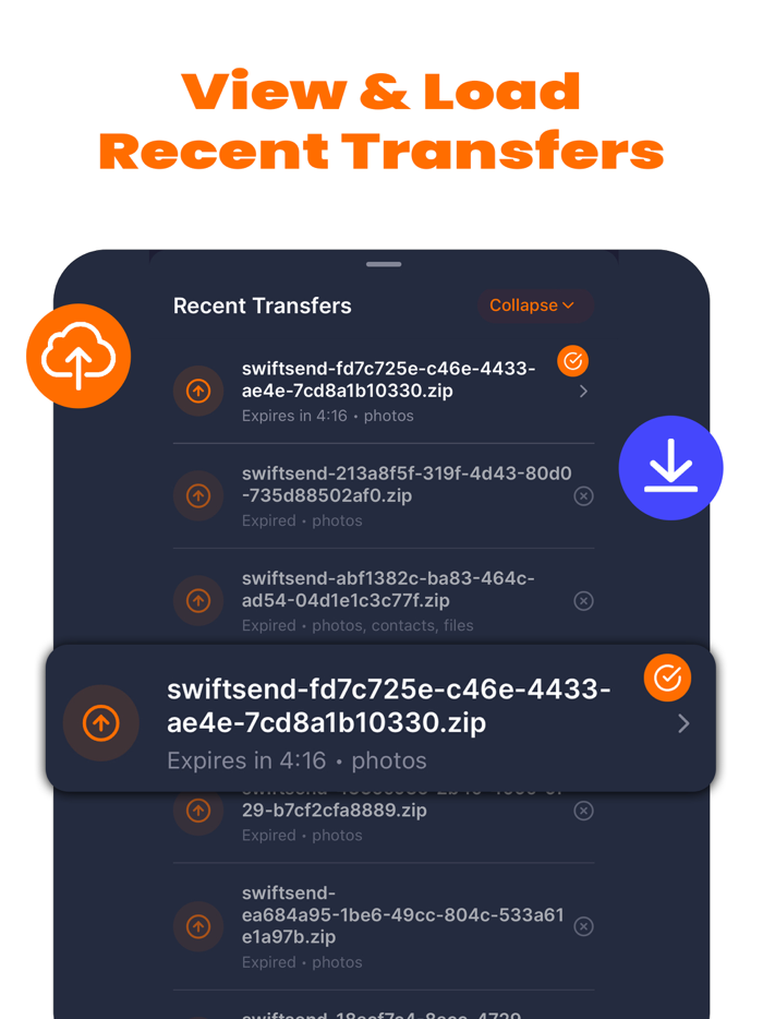 Transfer My Data - SwiftSend