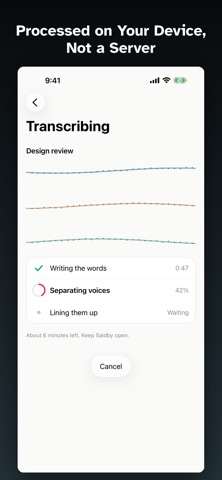 Meeting Transcriber: Saidby Screenshot 5 of 8