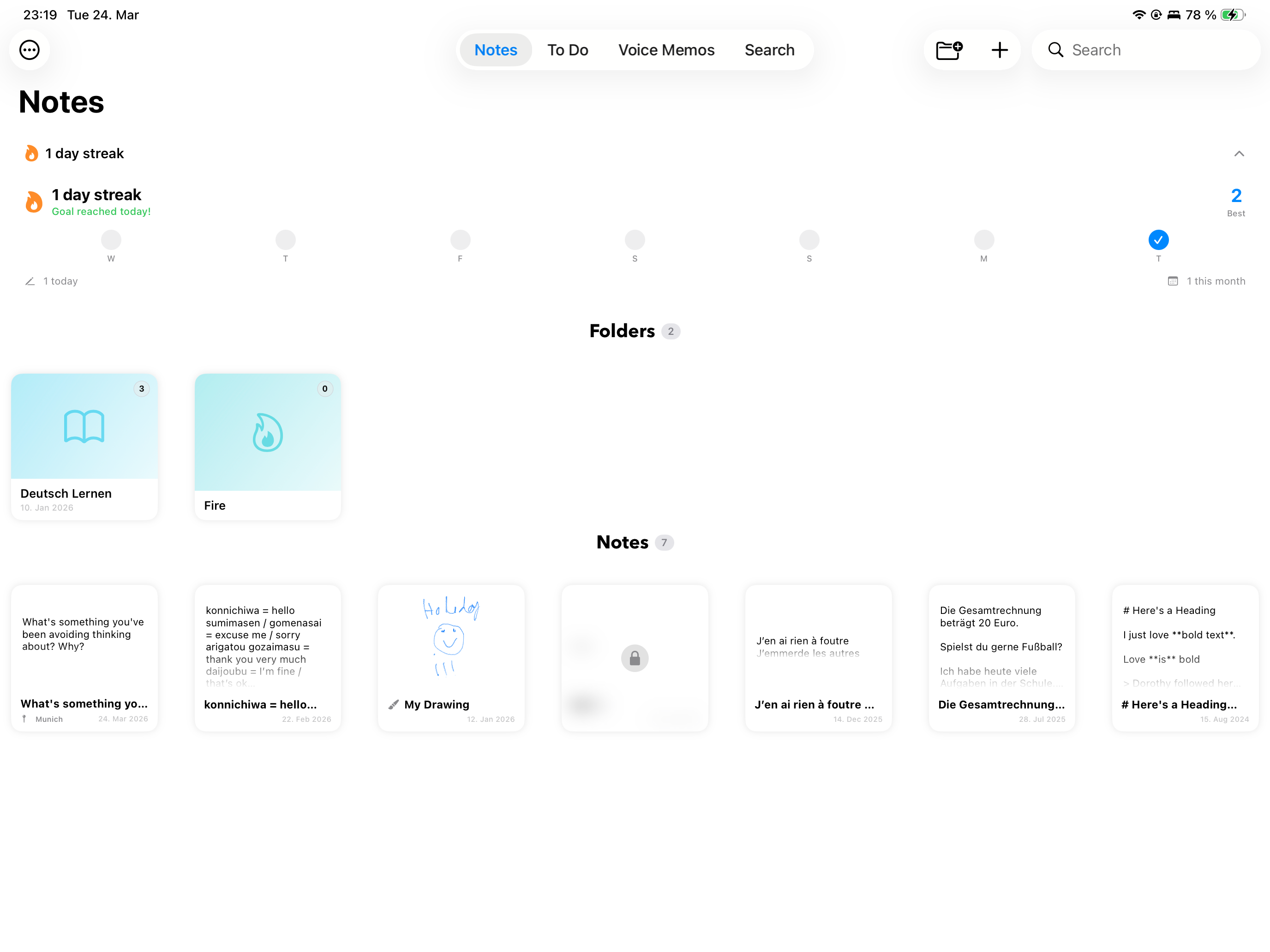 NoteList: Todo and Markdown