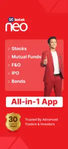 Kotak Neo: Stock, FnO, IPO, MF screenshot #1 for iPhone