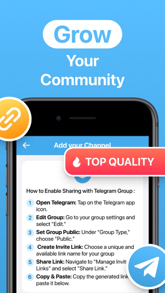#3. Group Catalog for Telegram (iOS) 由: Gowalk - Fzco