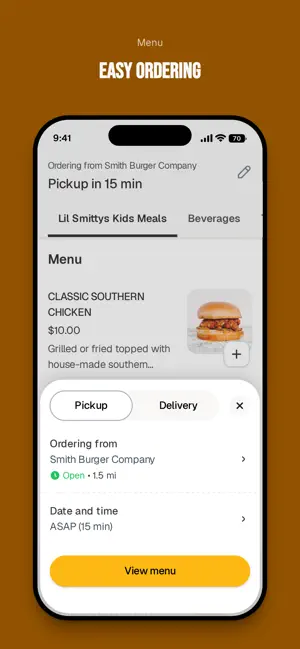 Smith Burger Company screenshot 3