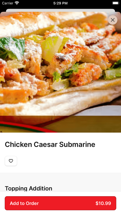 Ameci Pizza & Pasta iPhone screenshot 4 - Food & Drink app