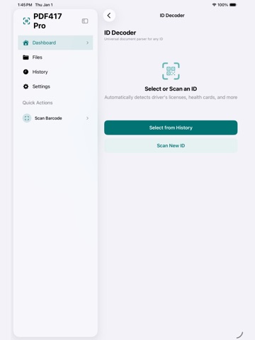 PDF417 Pro: Scan & Generate App Store preview screenshot 9