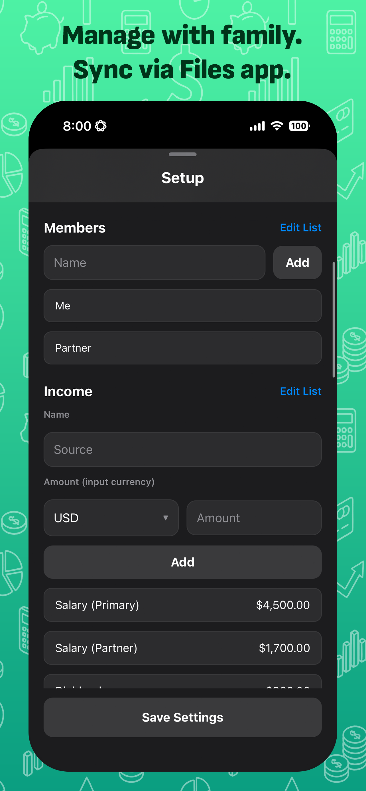 NOKORI - Survival Budget App