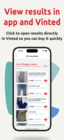 InstantAlert for Vinted Screenshot 6 of 7