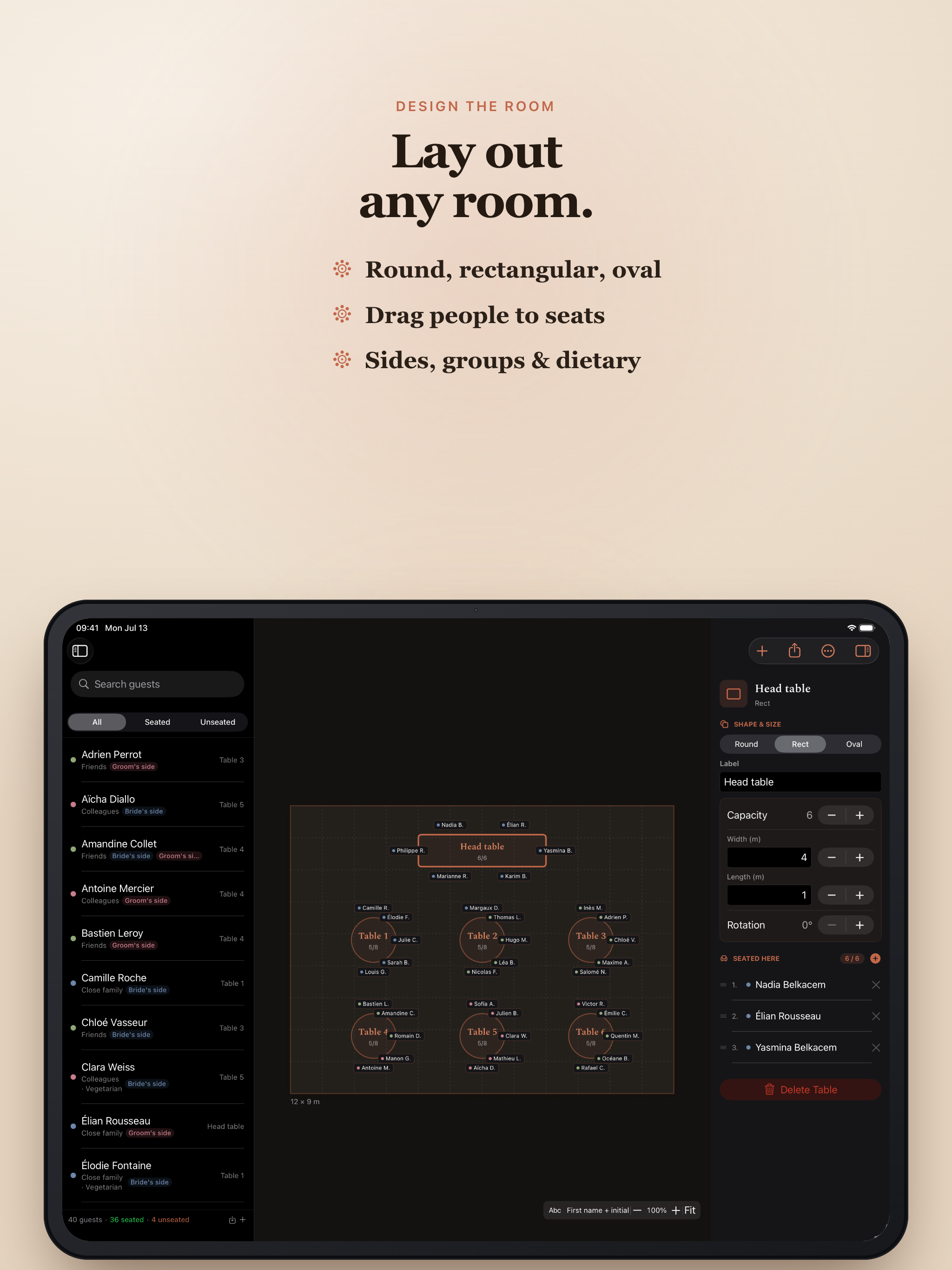 Placer - Seating Plan Maker screenshot 2