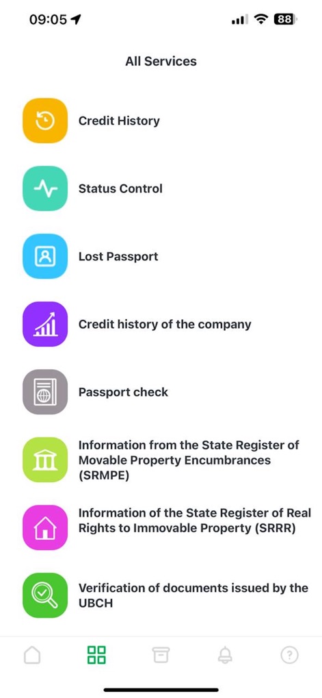 UBKI - Credit history - Finance App | MWM