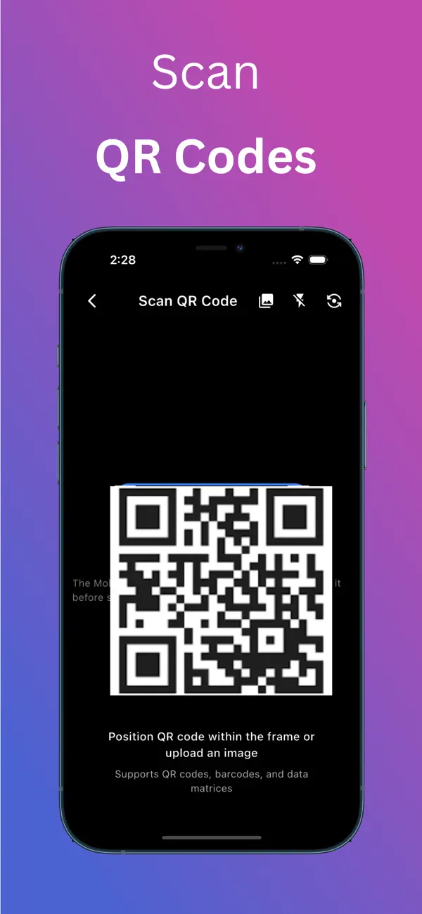 #1. QuickScan: QR Code Reader ⁺ (iOS) Ved: Steward Technologies Ltd