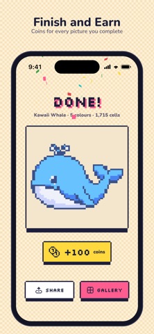 Pixel Paint: Color by Number Screenshot 6 of 8