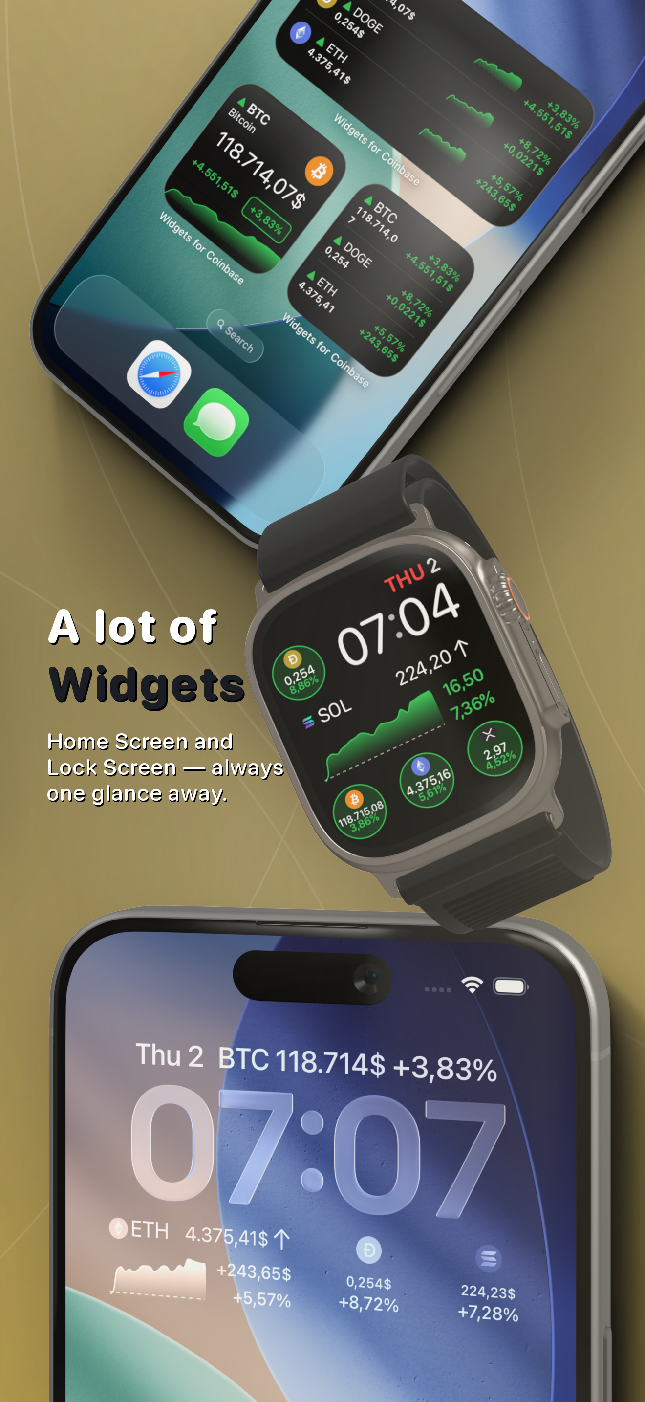 Crypto Widgets for Binance screenshot 4